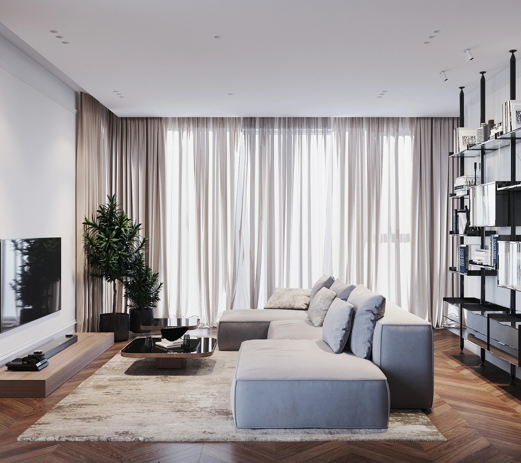 Уютное и современное пространство в Лахта-парк