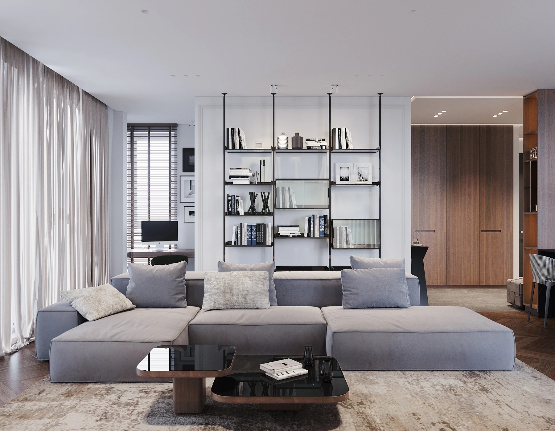 Уютное и современное пространство в Лахта-парк