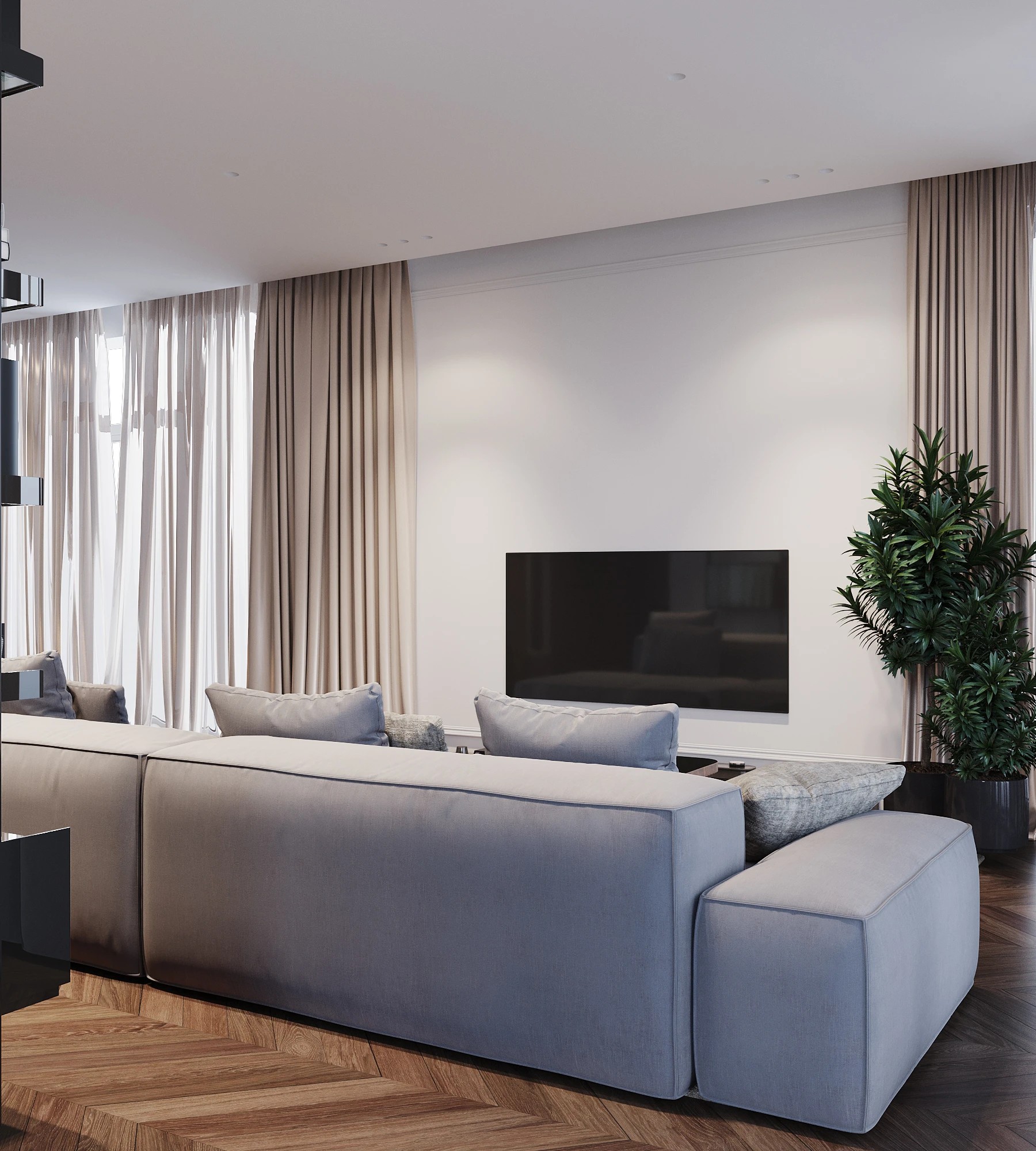 Уютное и современное пространство в Лахта-парк