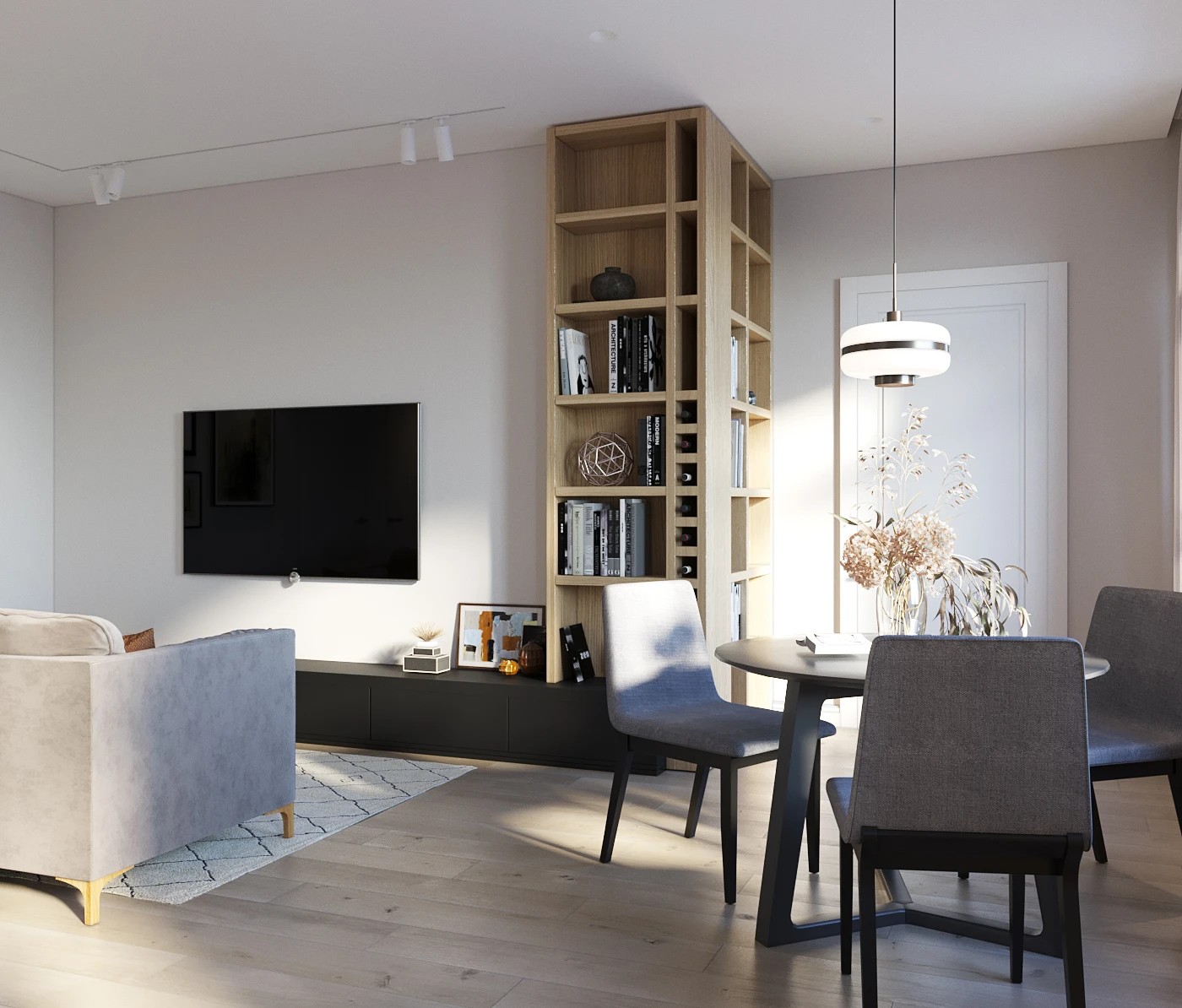 Квартира для художницы в доме 1826 года постройки