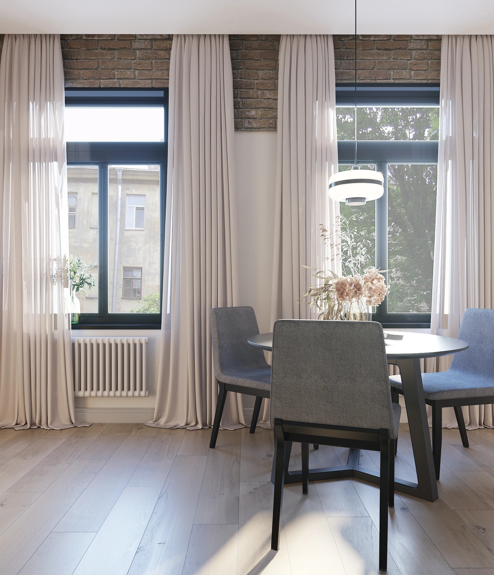 Квартира для художницы в доме 1826 года постройки