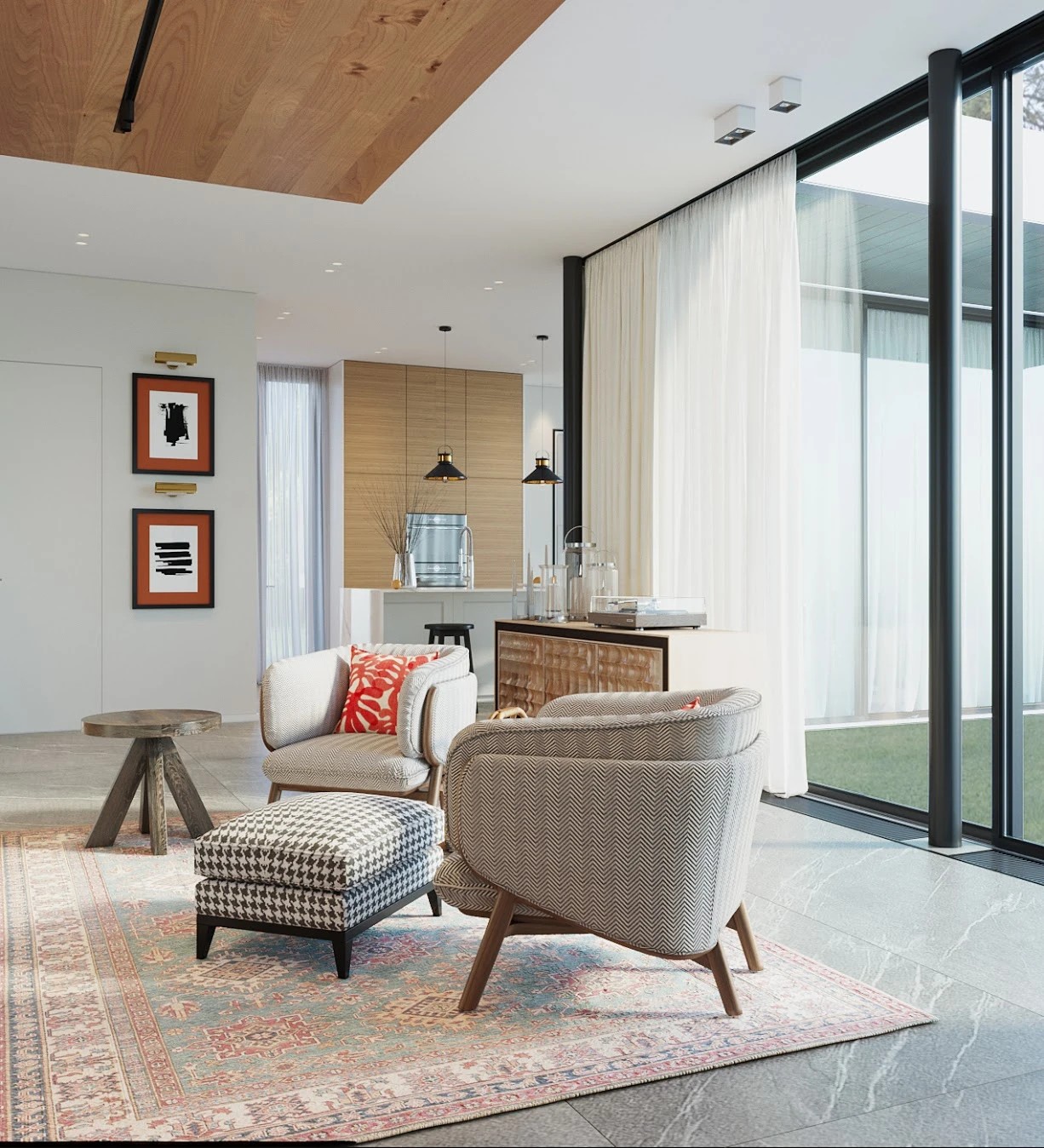 Интерьер в КП Chehoff