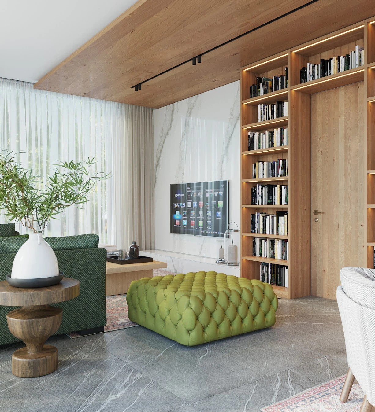 Интерьер в КП Chehoff