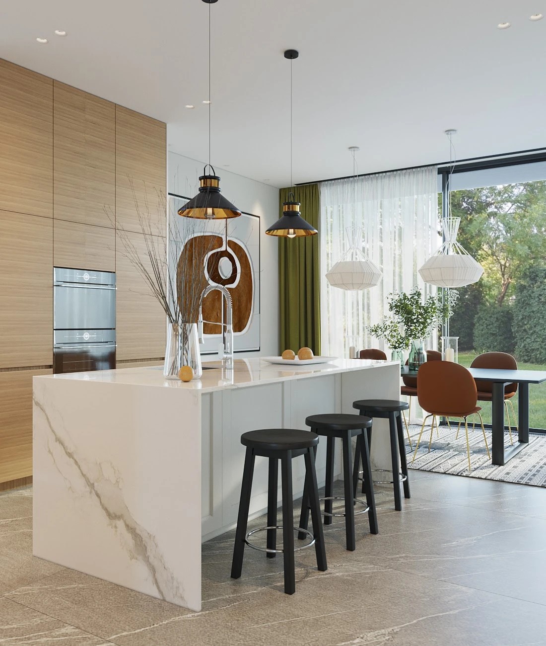 Интерьер в КП Chehoff