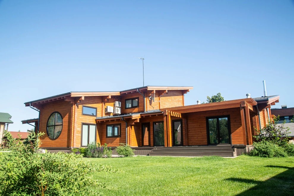 Дом с японскими мотивами