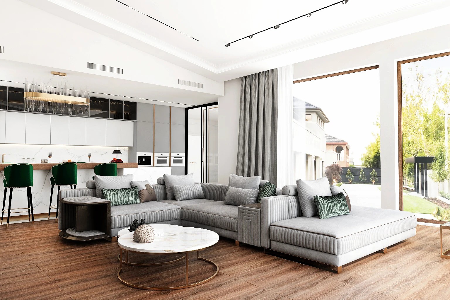 2-х этажный загородный дом ЛО, КП Медовое