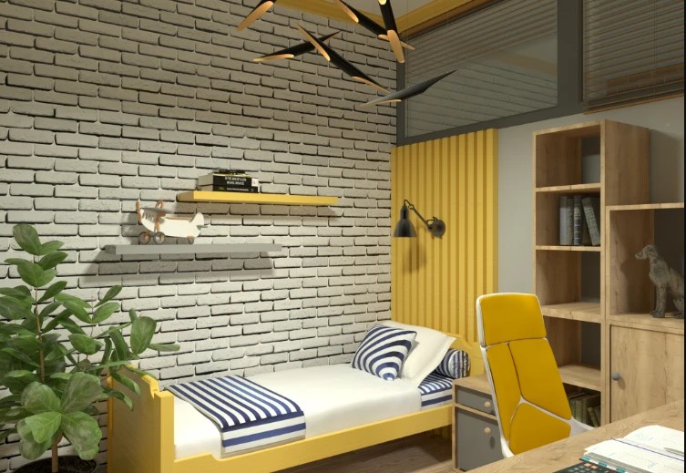 г. Санкт-Петербург, Невский пр. Из одной комнаты - две для мальчишек