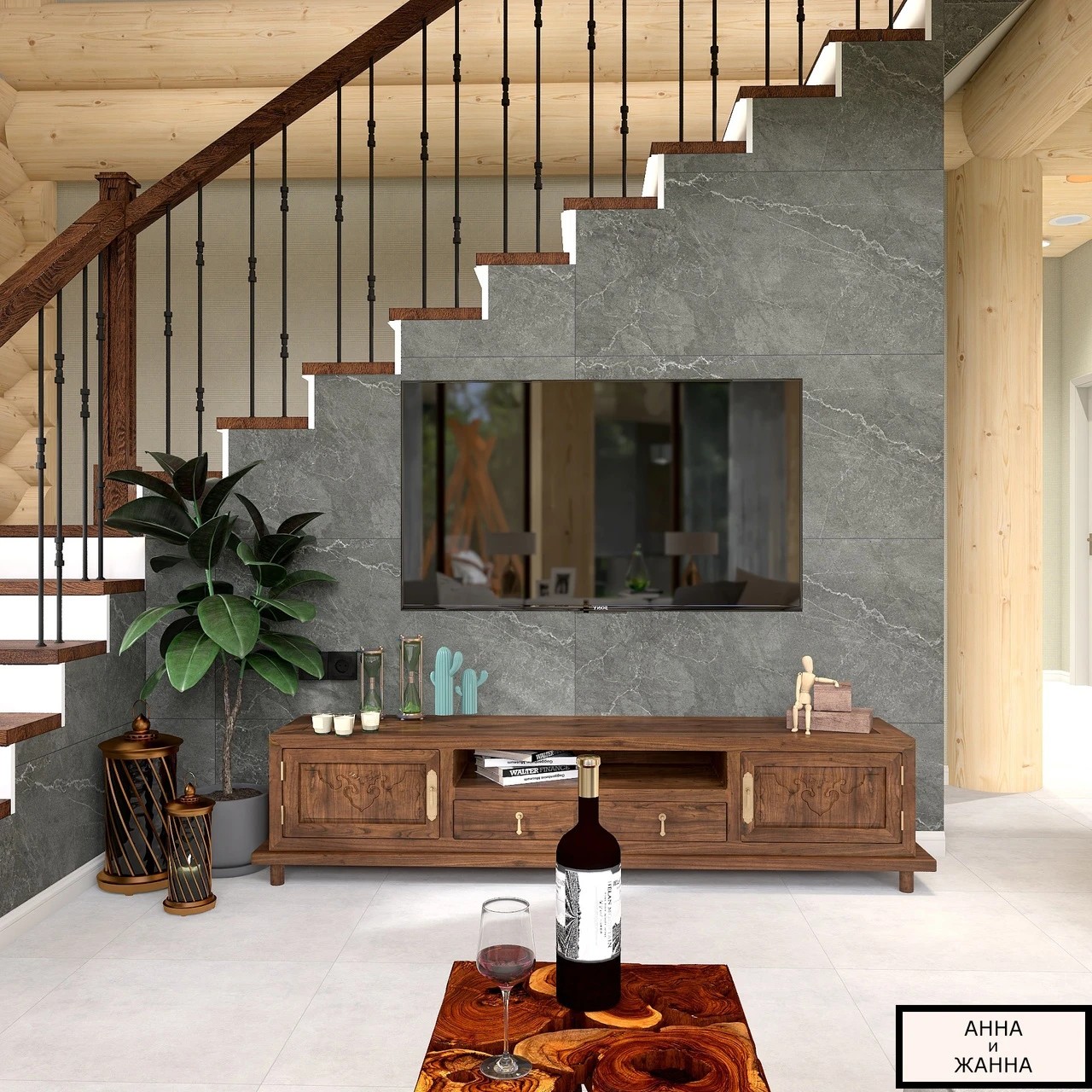 Дом из брёвен