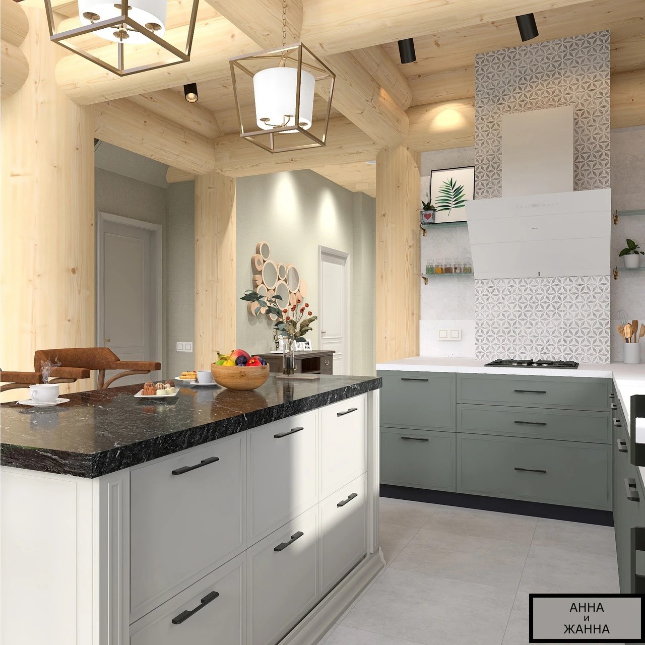 Дом из брёвен