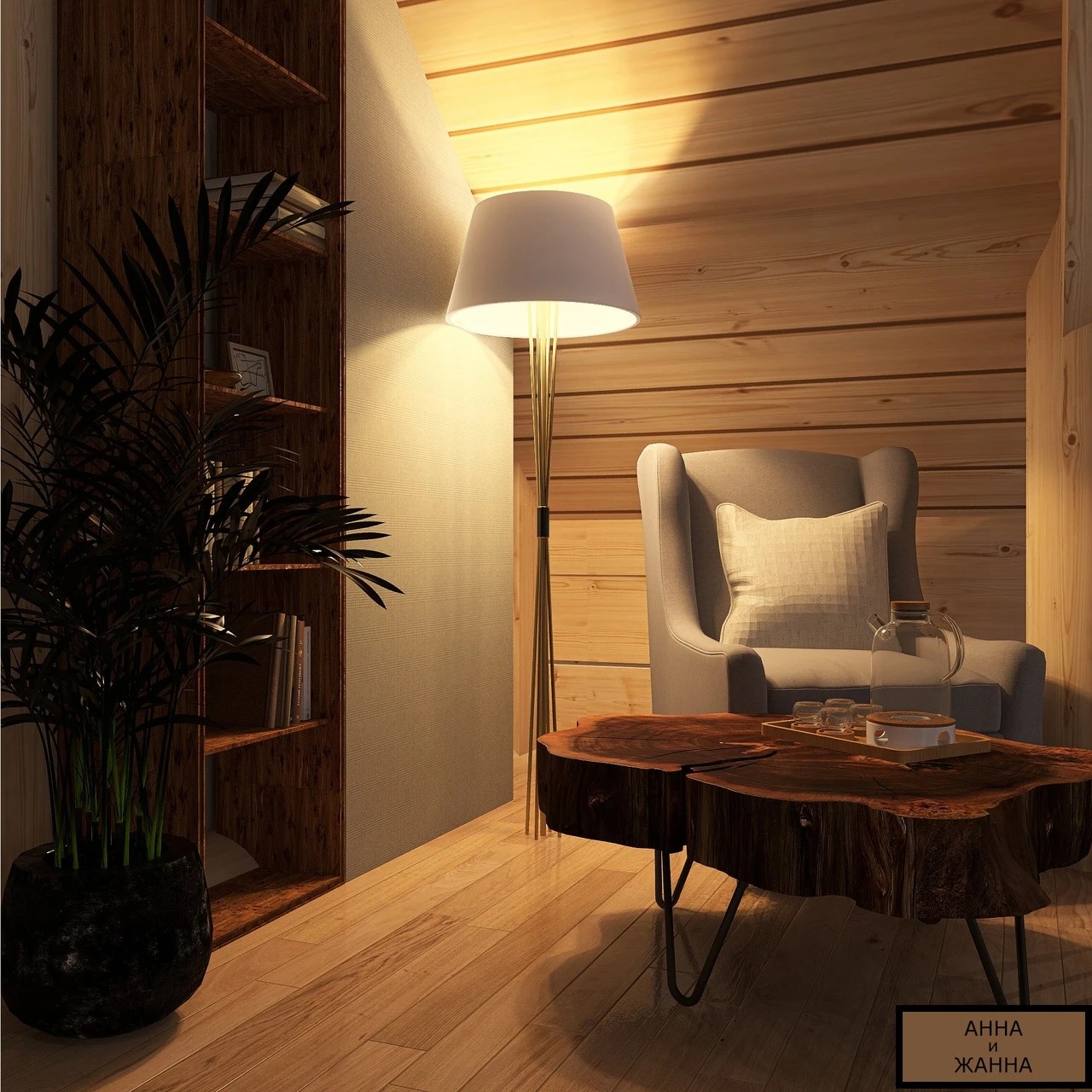 Дом из брёвен