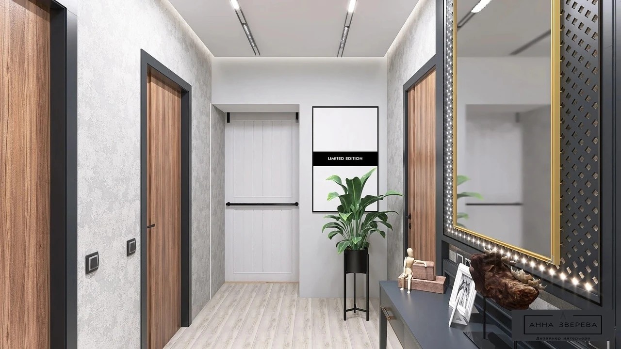 Прихожая. Стиль Лофт