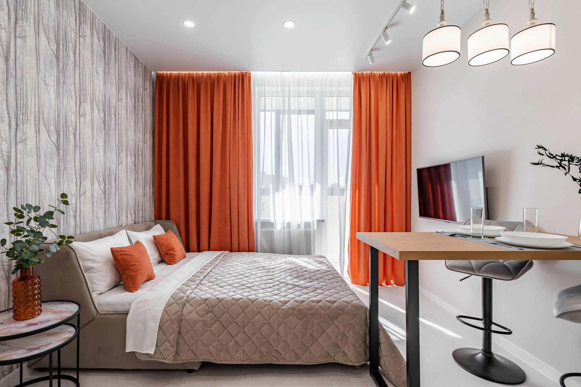 ЖК Европейский парк, студия для молодой девушки