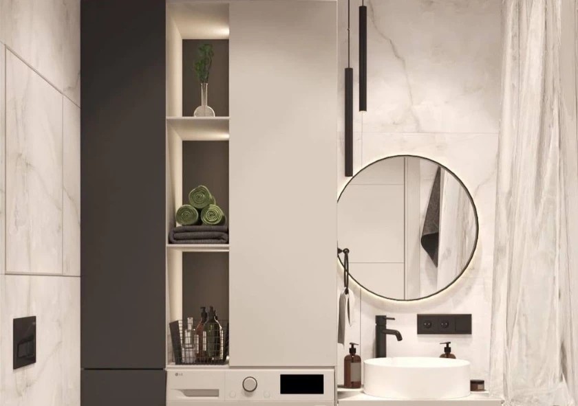 Проект санузла с современном стиле