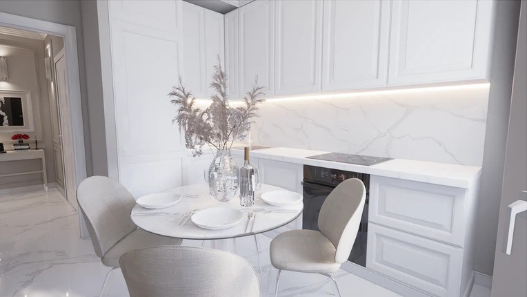 Дизайн интерьера квартиры 40 м2 Красногорск