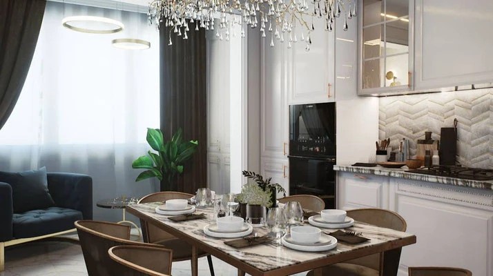 Дизайн интерьера квартиры в Анапе