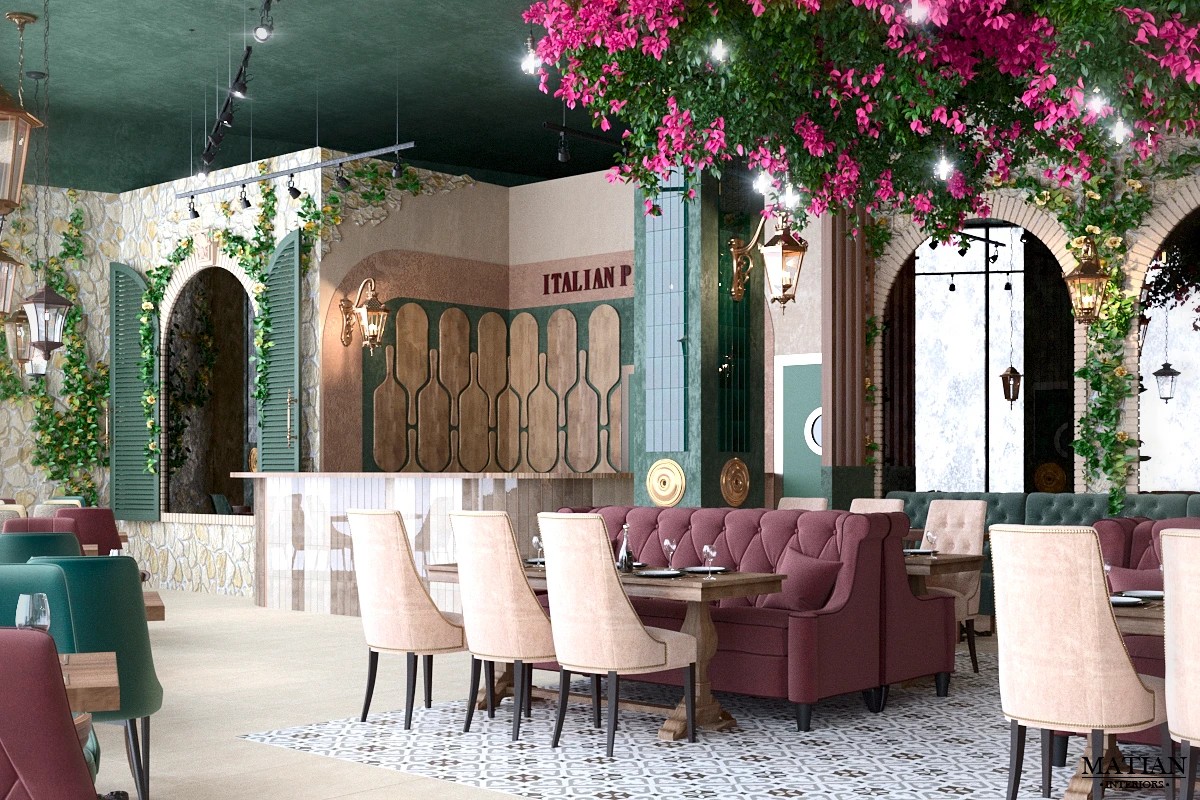 Ресторан "АМО" на улице Типанова