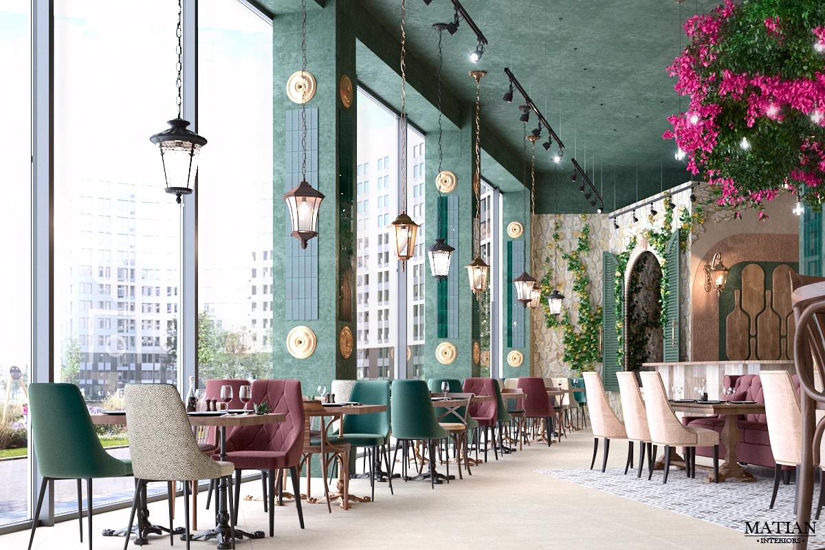 Ресторан "АМО" на улице Типанова