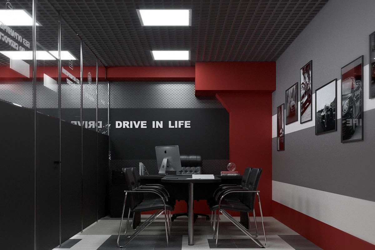 Офис автопроката "PHANTOM" БЦ Т4