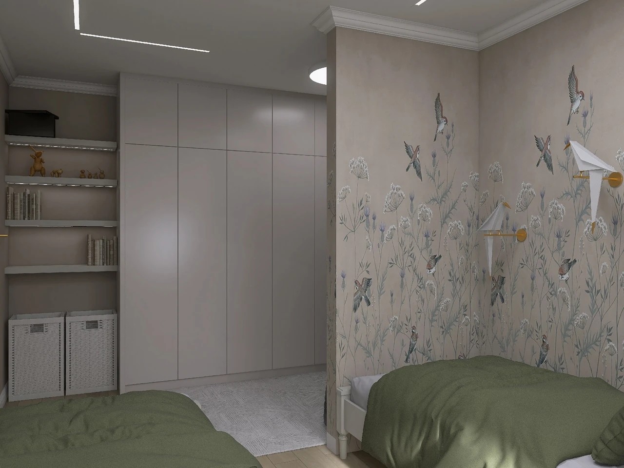 Детская для двух прекрасных девочек