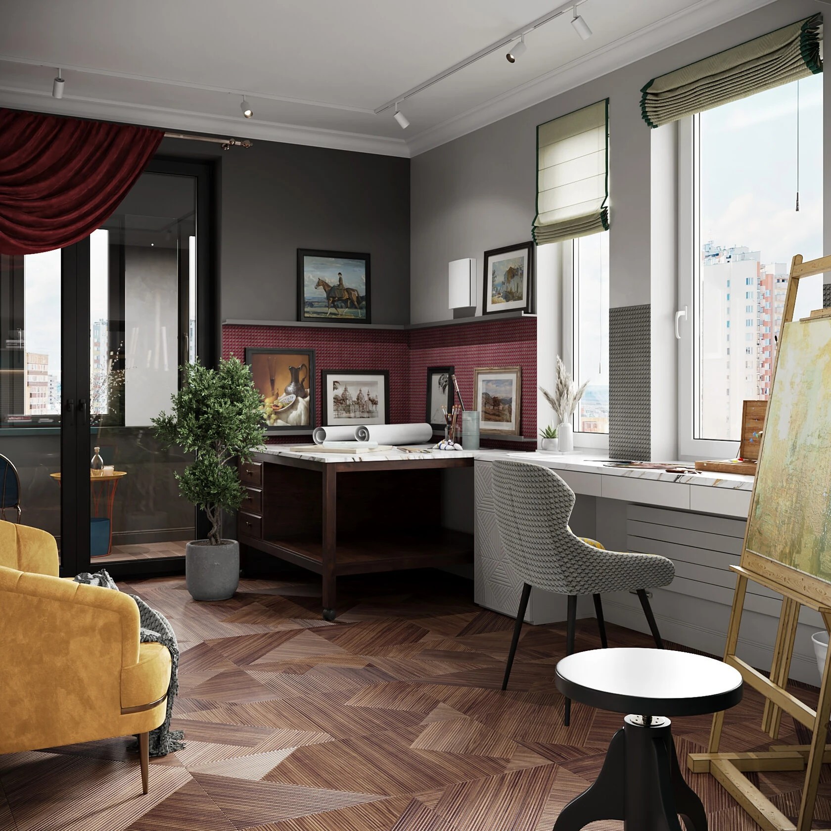 Проект в ЖК «Галактика Про»