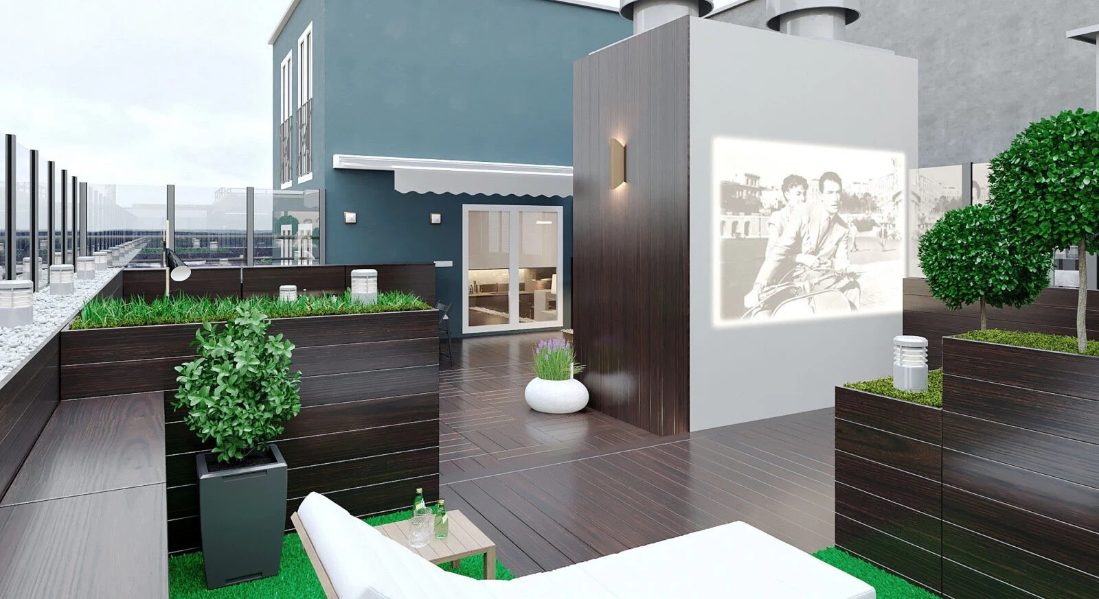 КВАРТИРА С ТЕРРАСОЙ