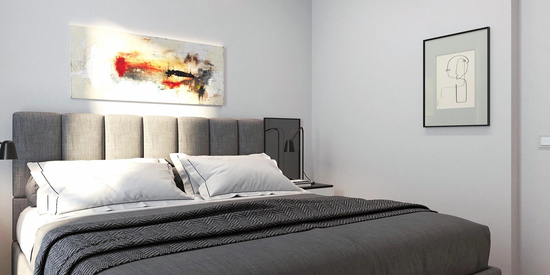 Дизайн-проект интерьера квартиры в Минске для сдачи в аренду