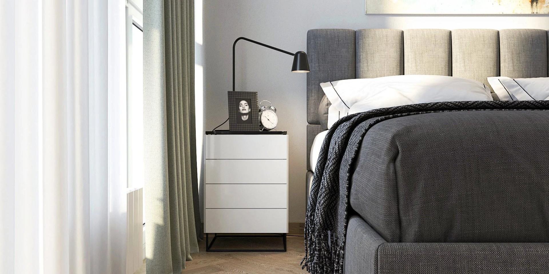 Дизайн-проект интерьера квартиры в Минске для сдачи в аренду