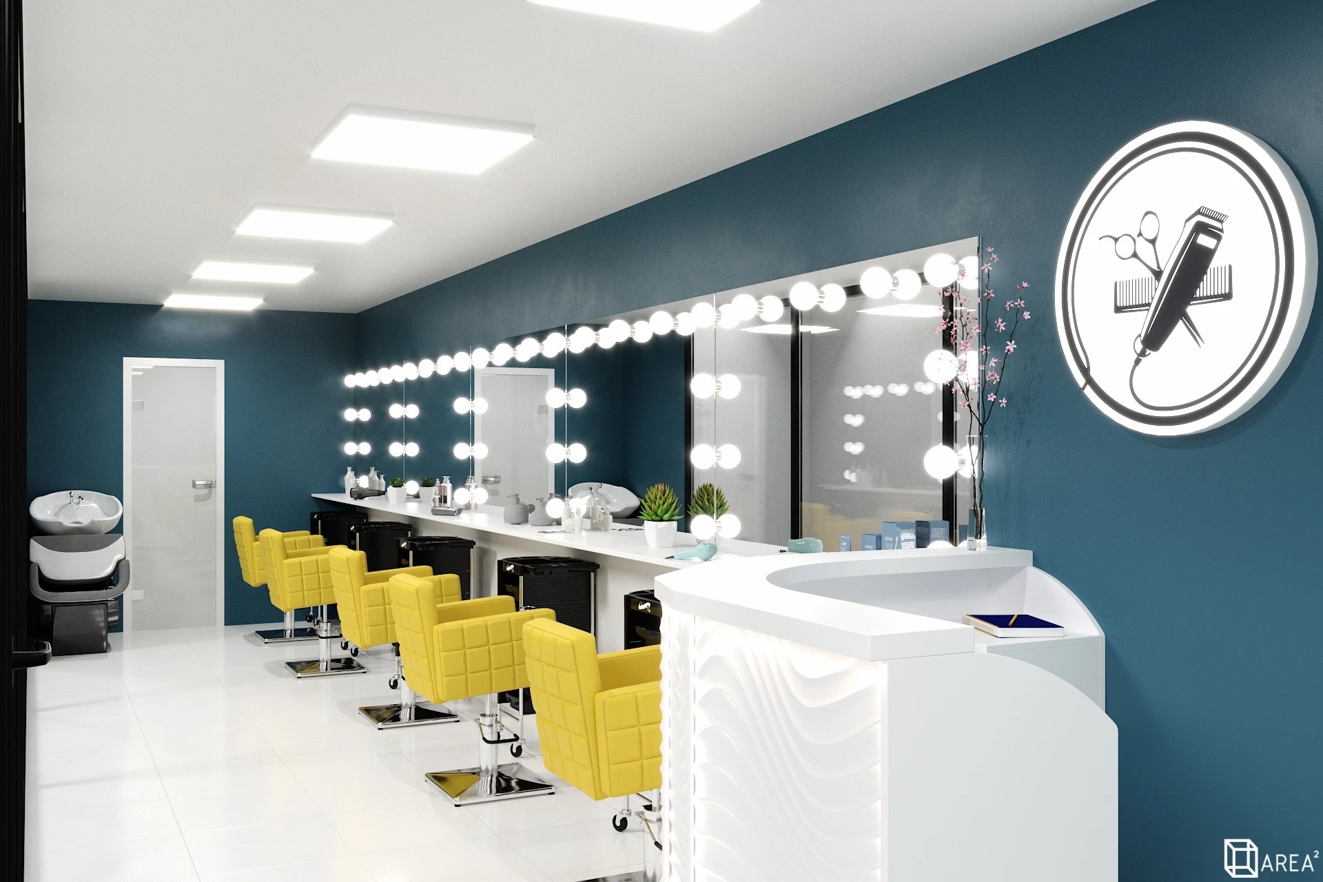 ПАРИКМАХЕРСКАЯ В МОРСКОМ КОНТЕЙНЕРЕ