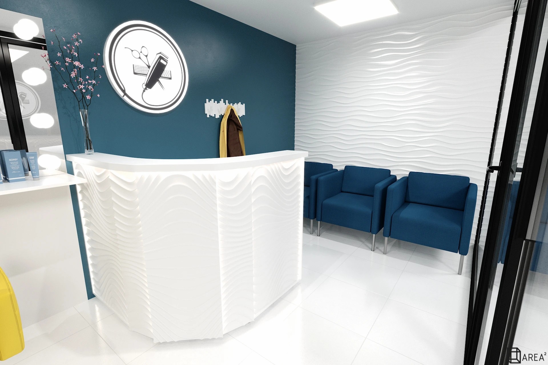 ПАРИКМАХЕРСКАЯ В МОРСКОМ КОНТЕЙНЕРЕ