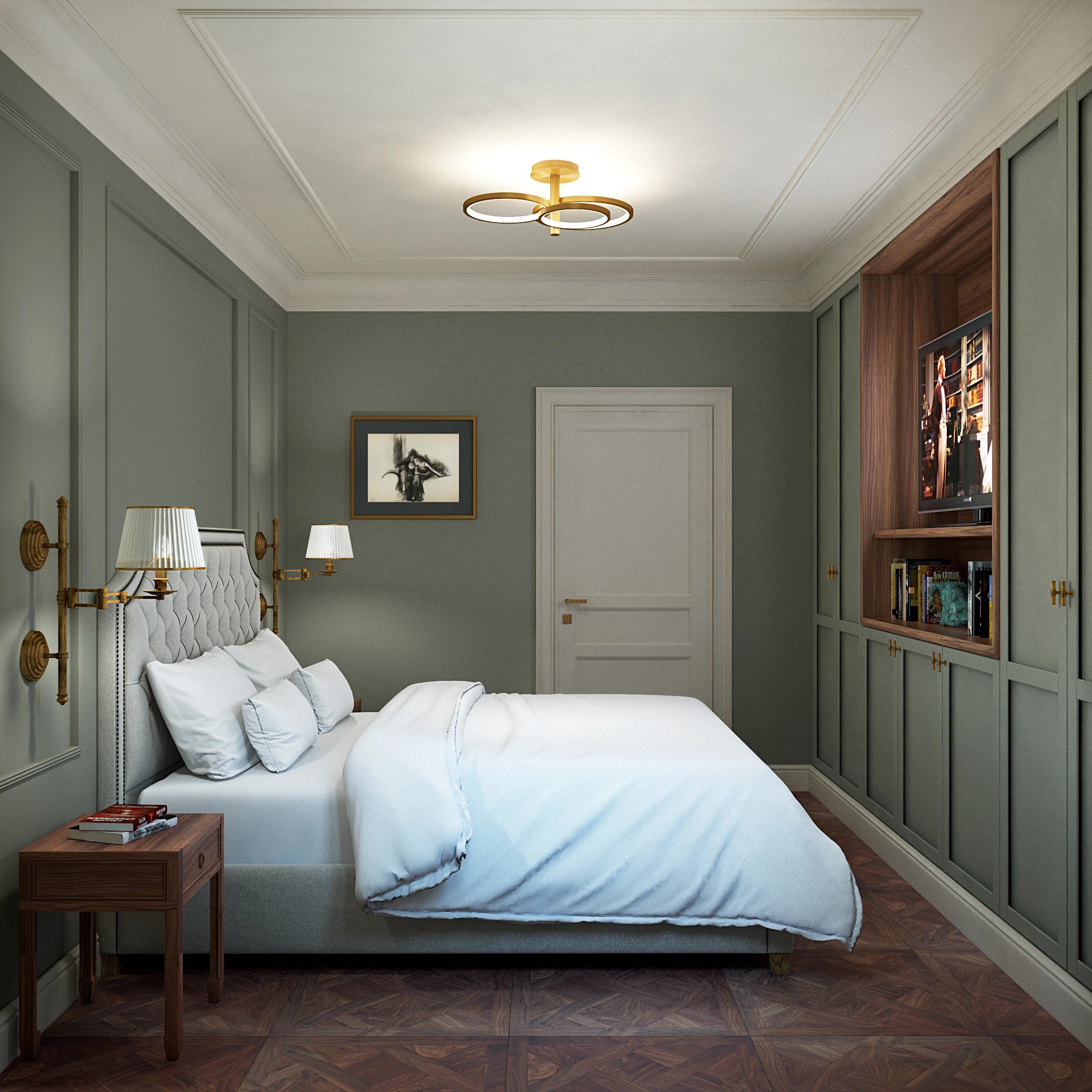 Серия спален для проектов в Москве