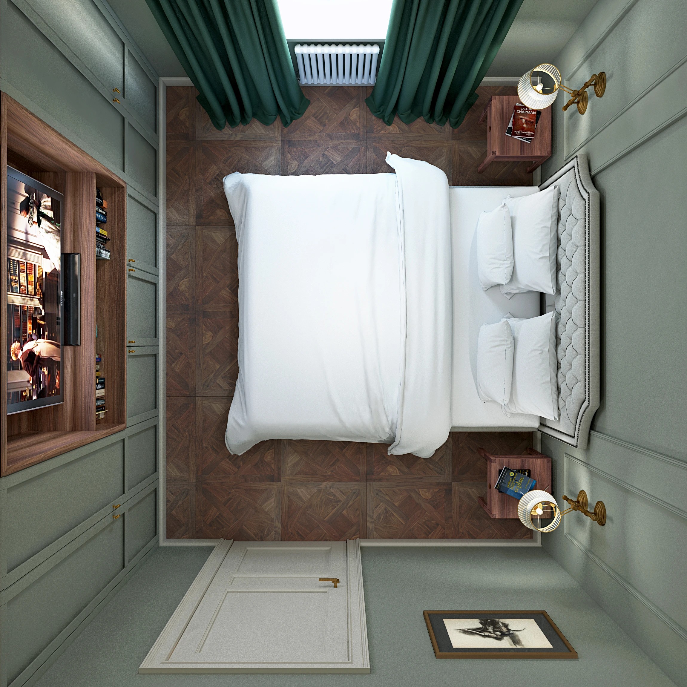 Серия спален для проектов в Москве