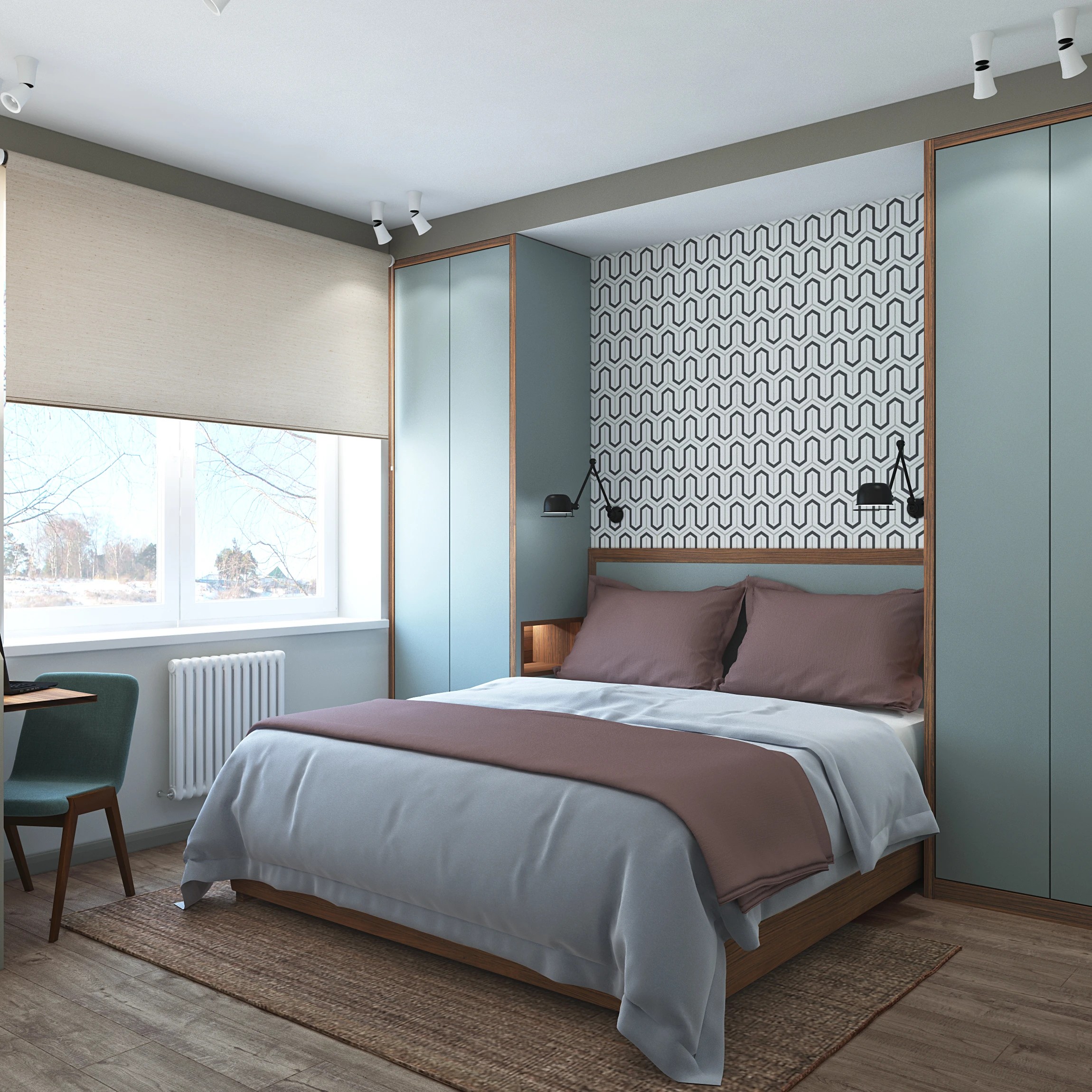 Серия спален для проектов в Москве