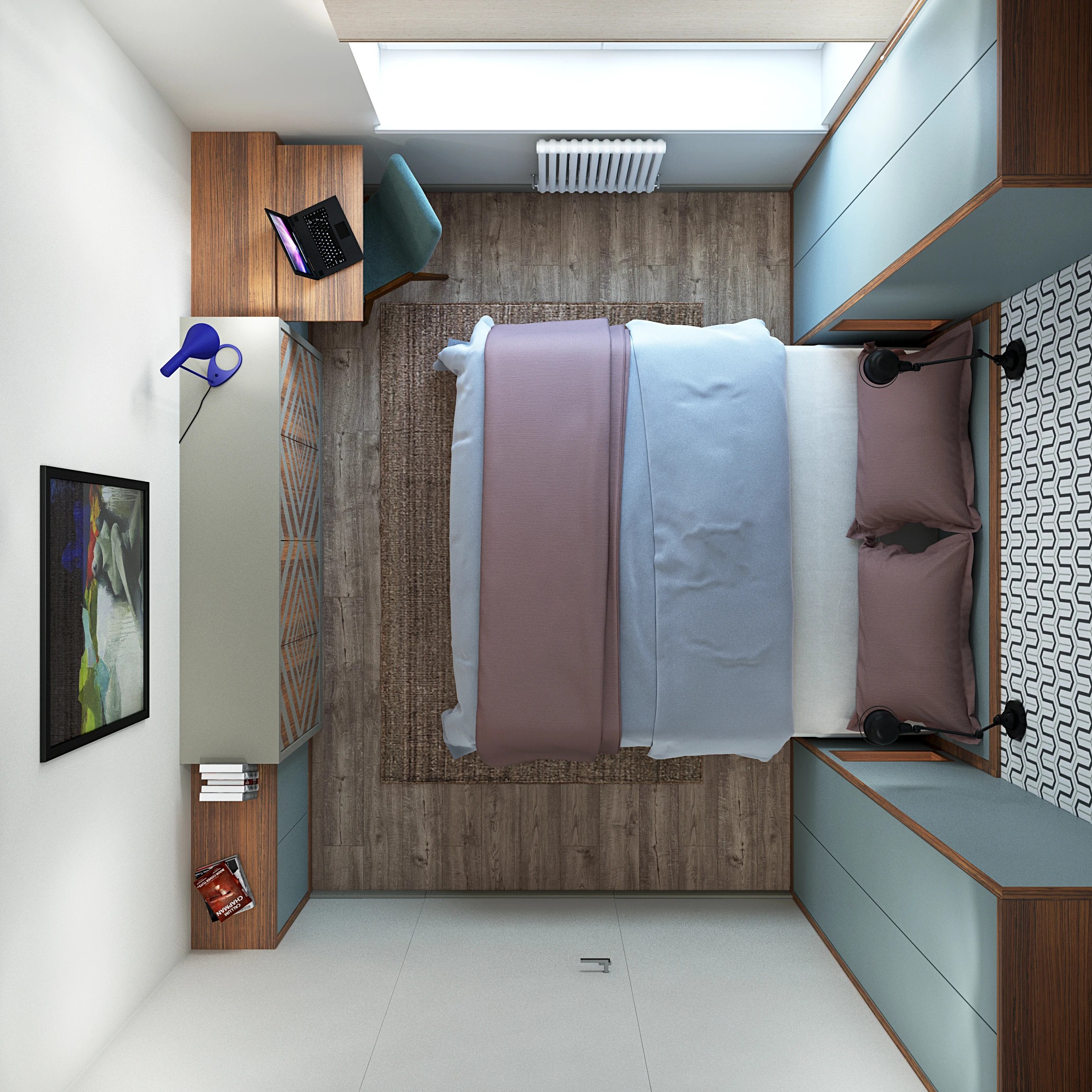 Серия спален для проектов в Москве