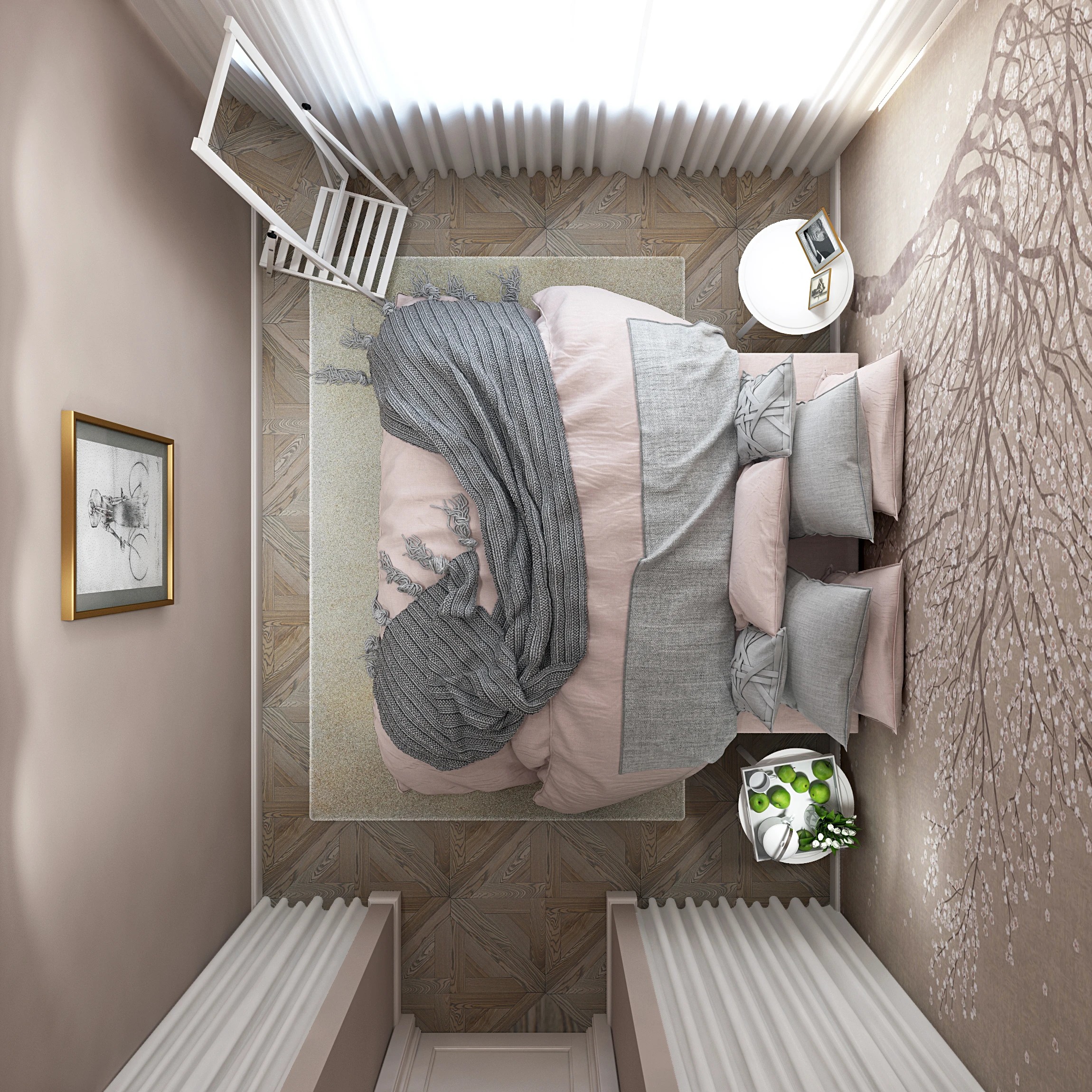 Серия спален для проектов в Москве