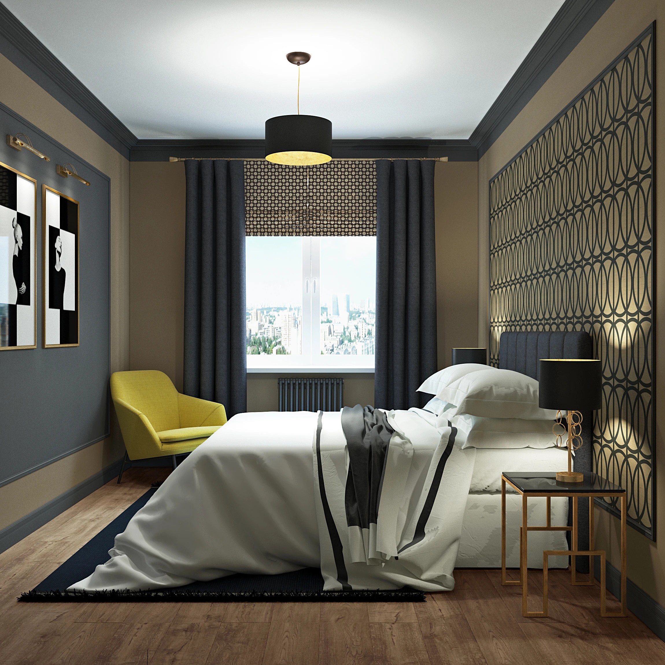 Серия спален для проектов в Москве