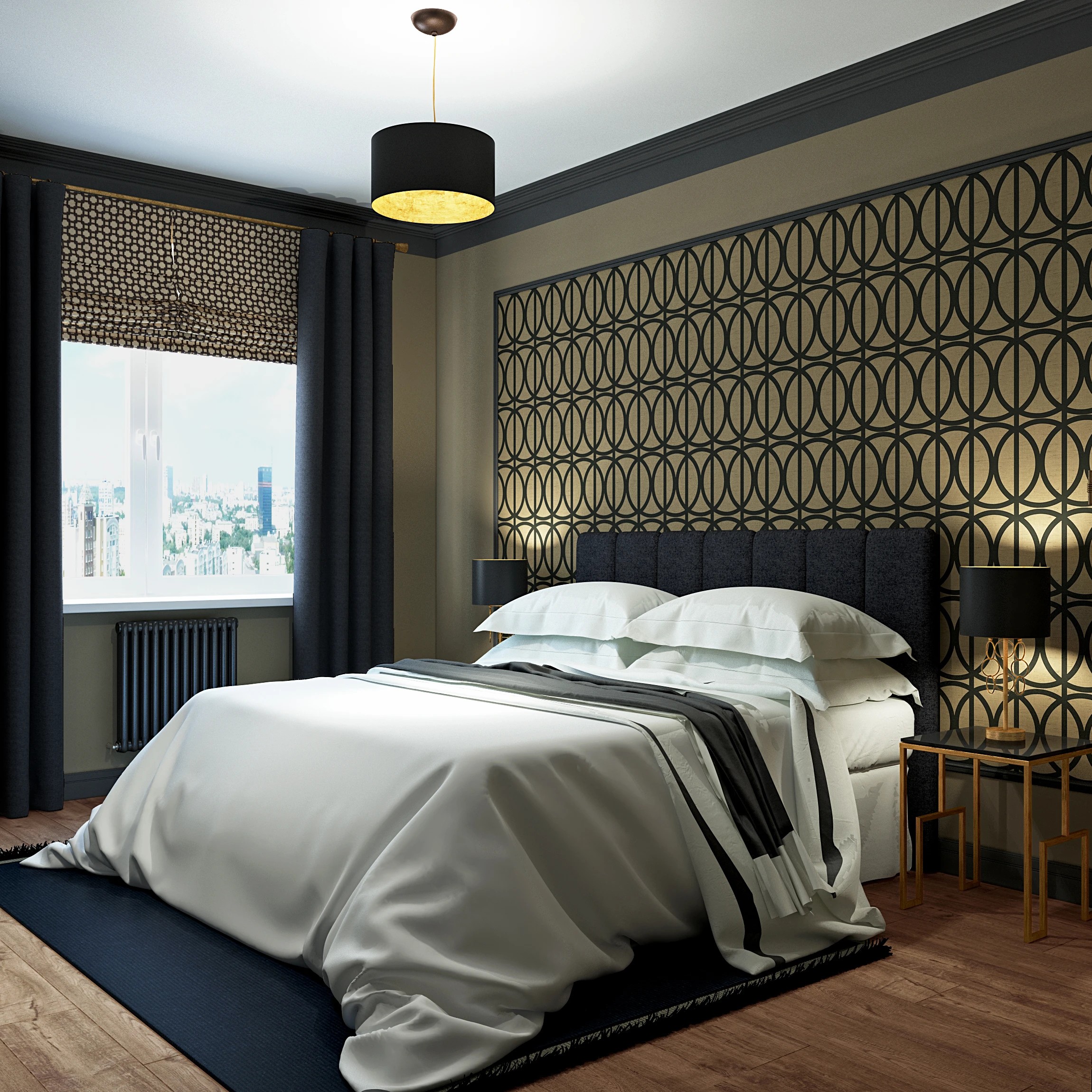 Серия спален для проектов в Москве