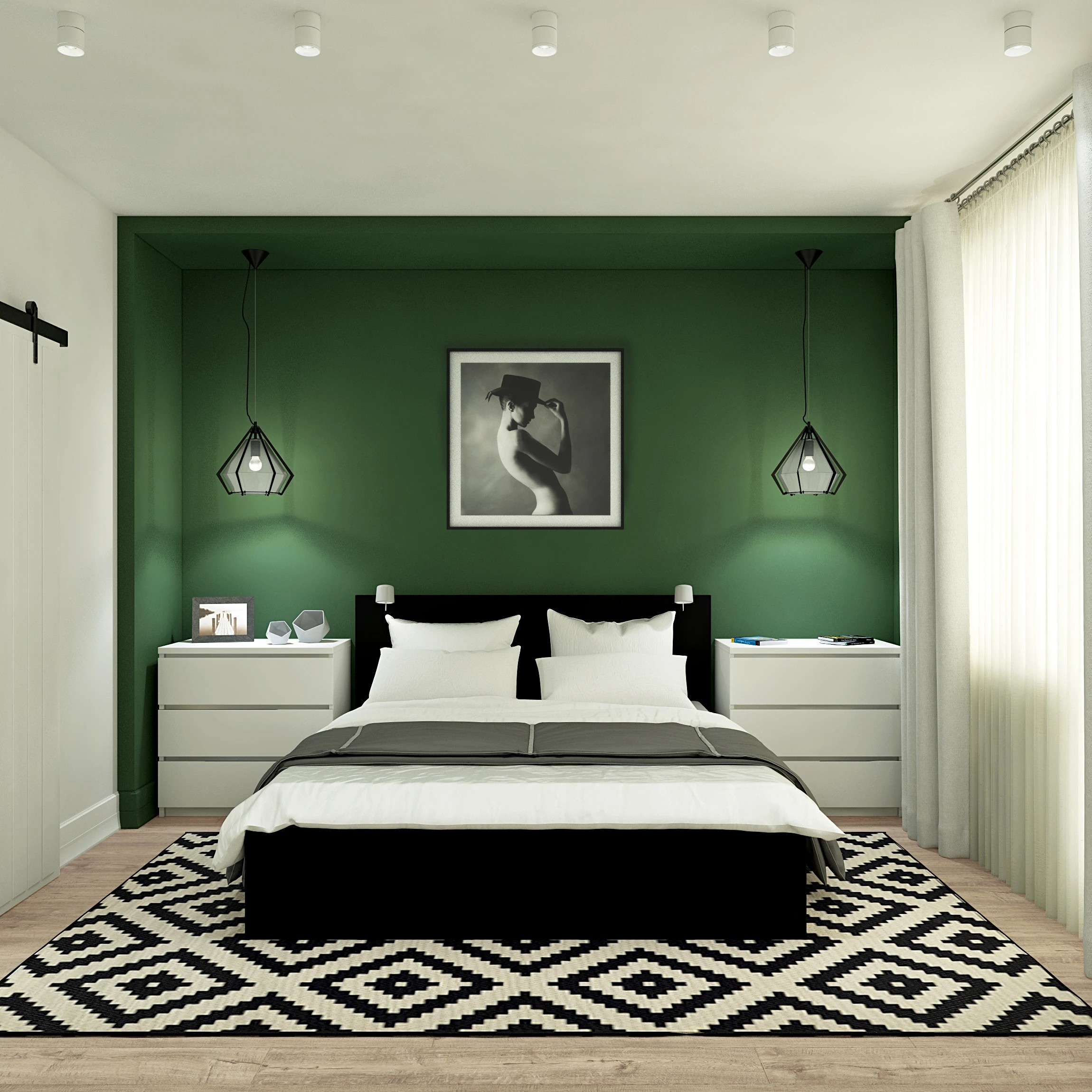 Серия спален для проектов в Москве