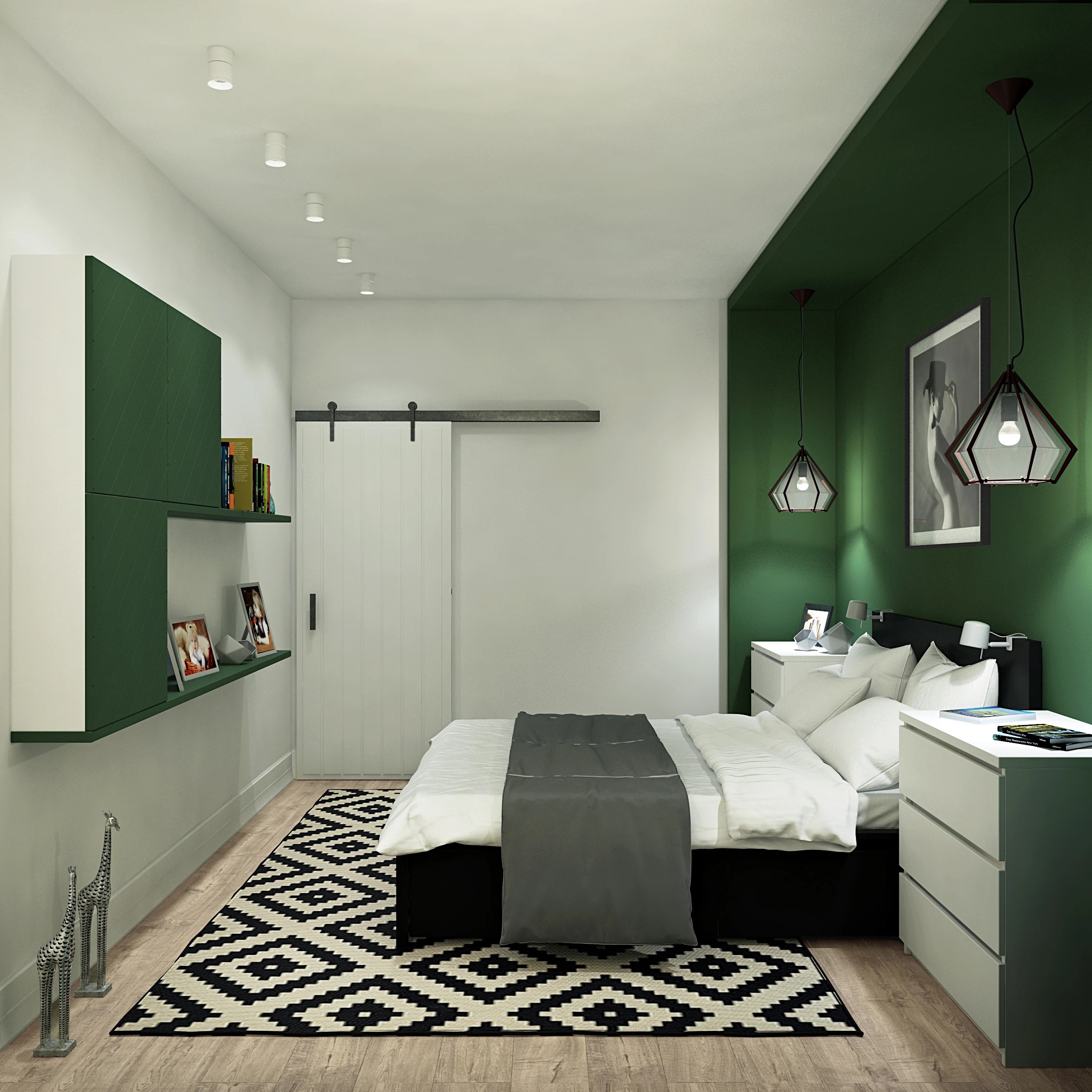 Серия спален для проектов в Москве