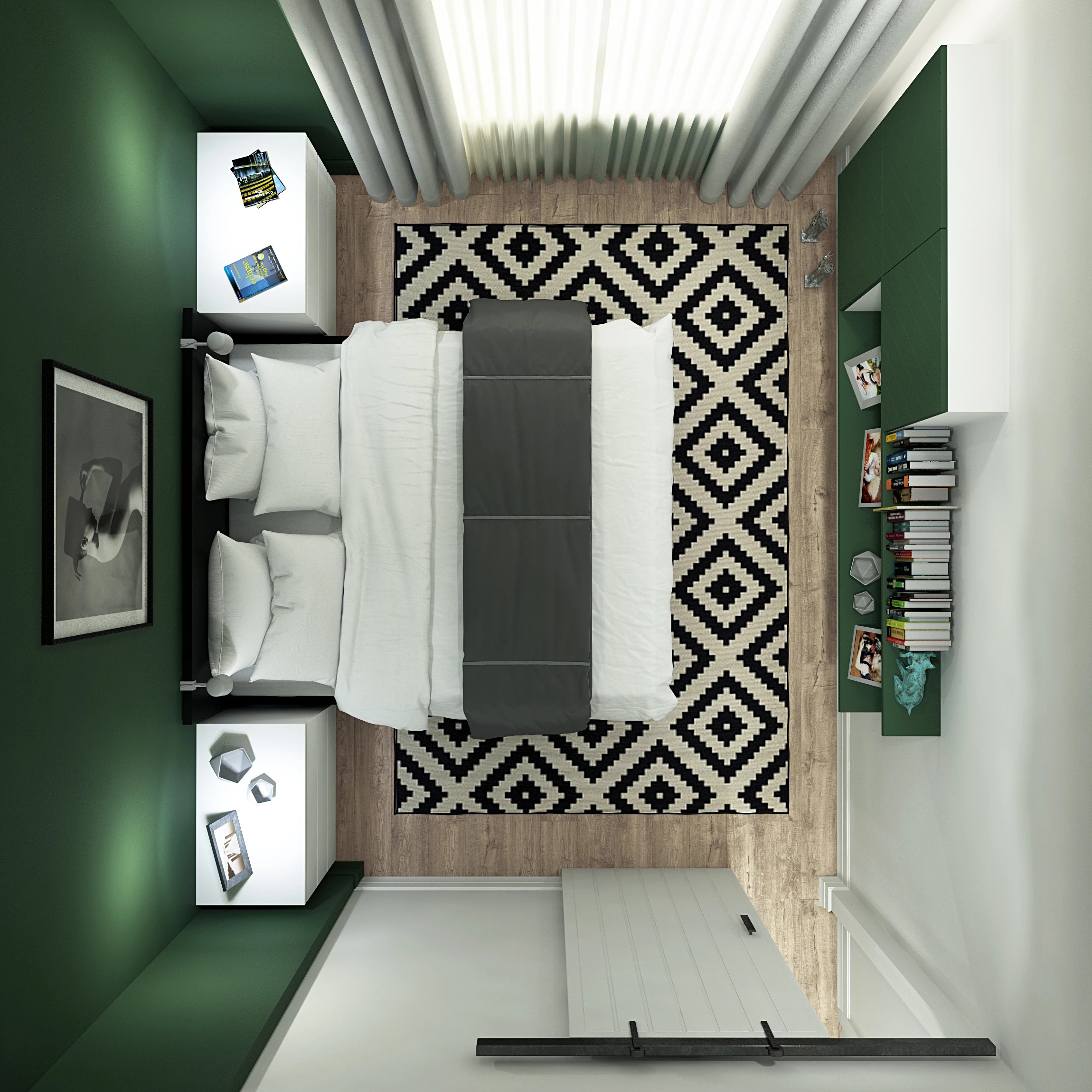 Серия спален для проектов в Москве