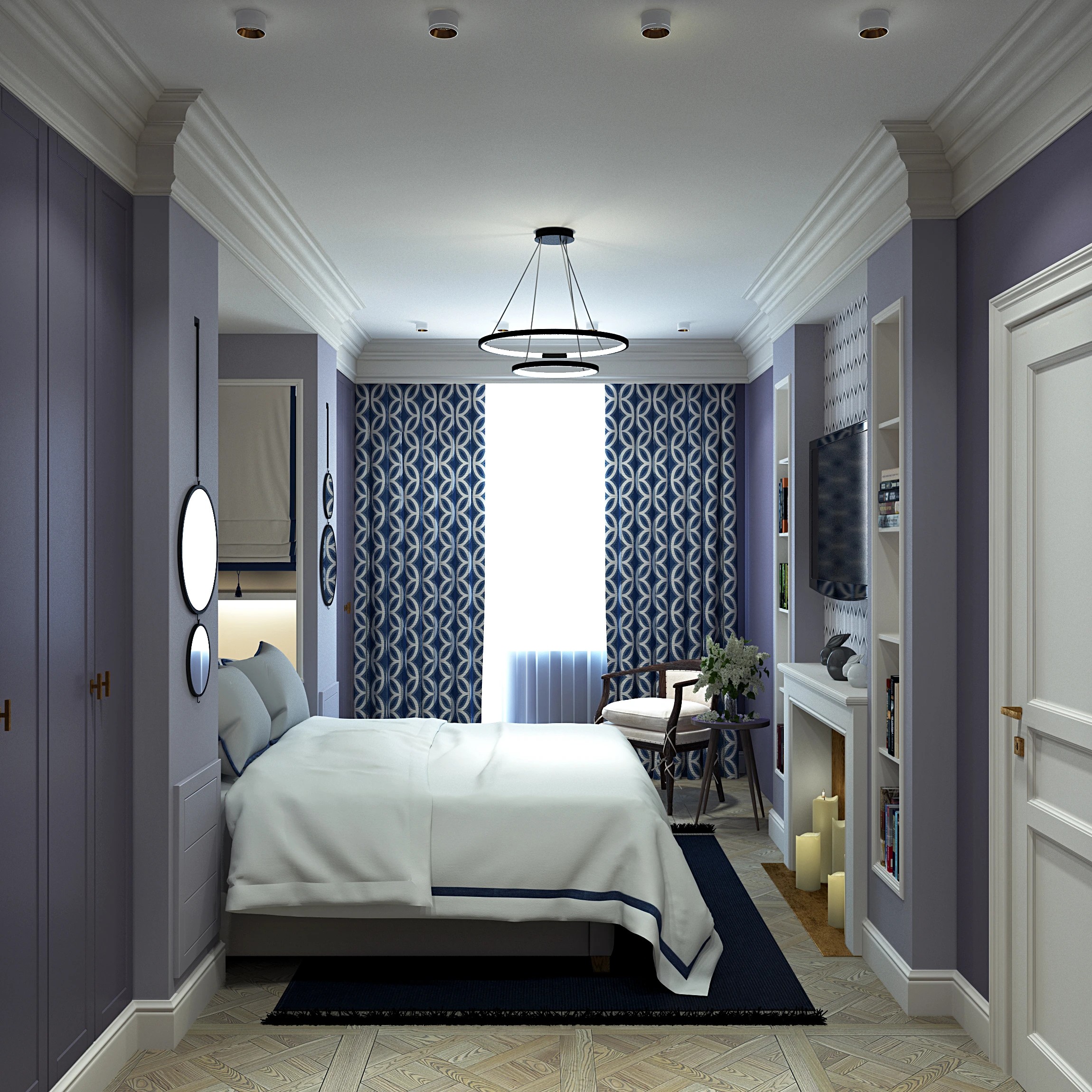 Серия спален для проектов в Москве