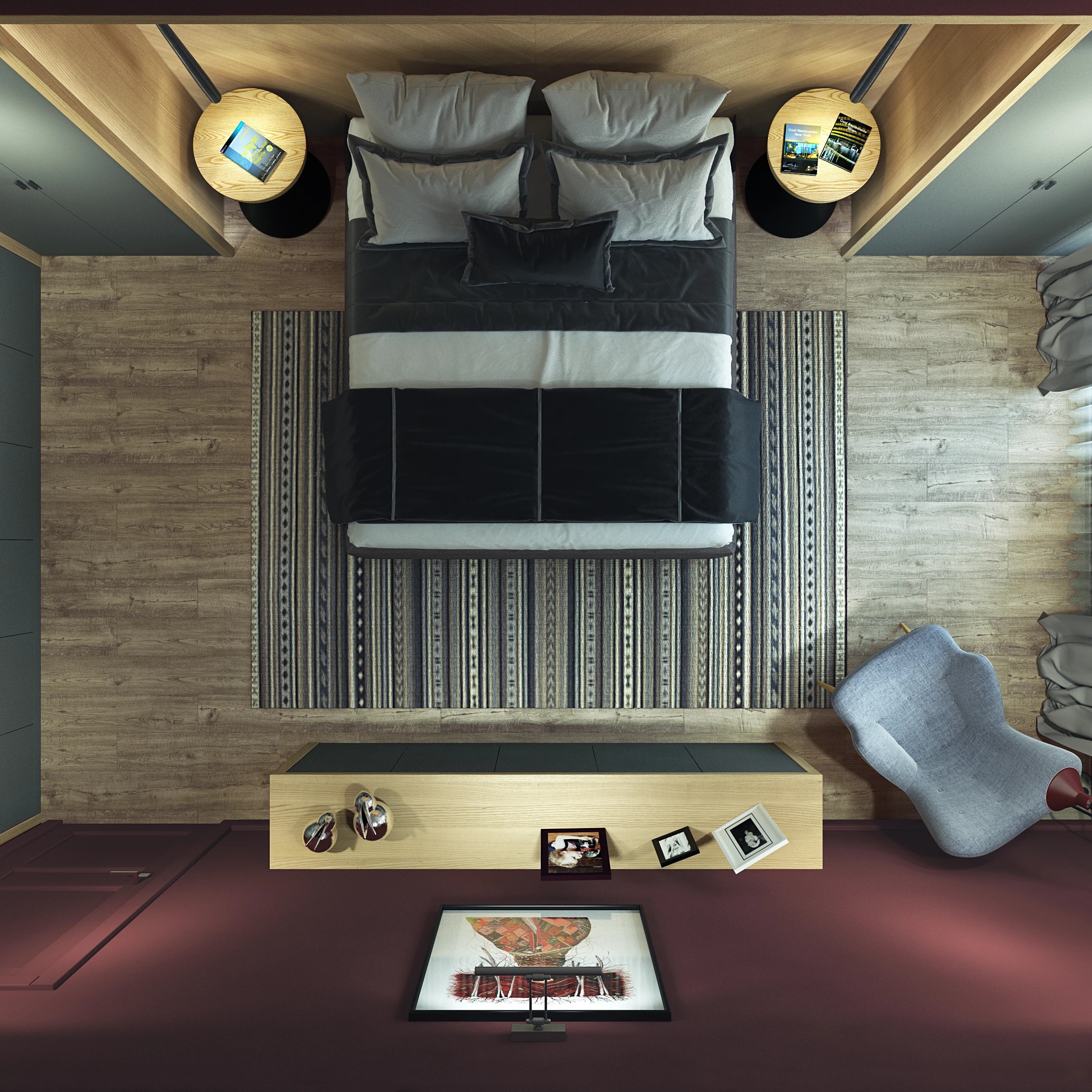 Серия спален для проектов в Москве