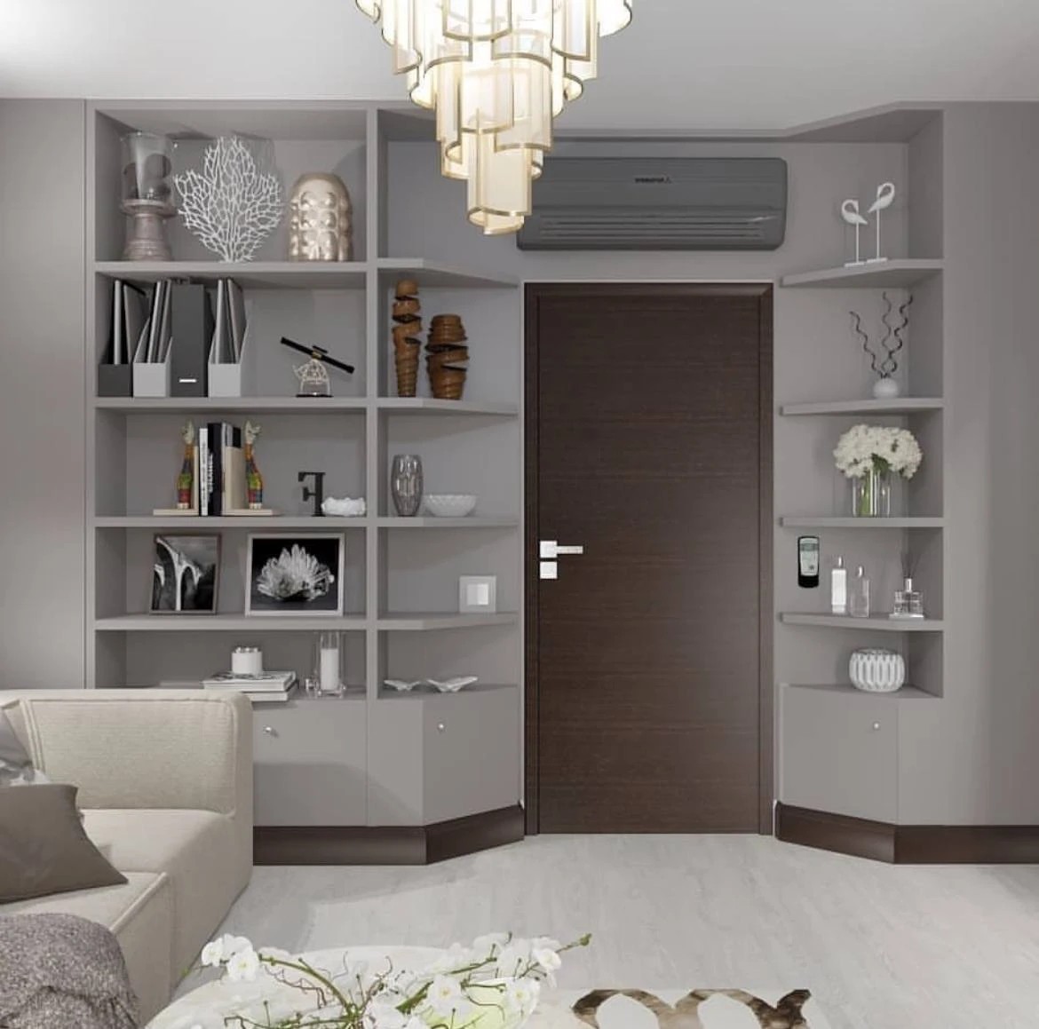 Дизайн проект гостиной