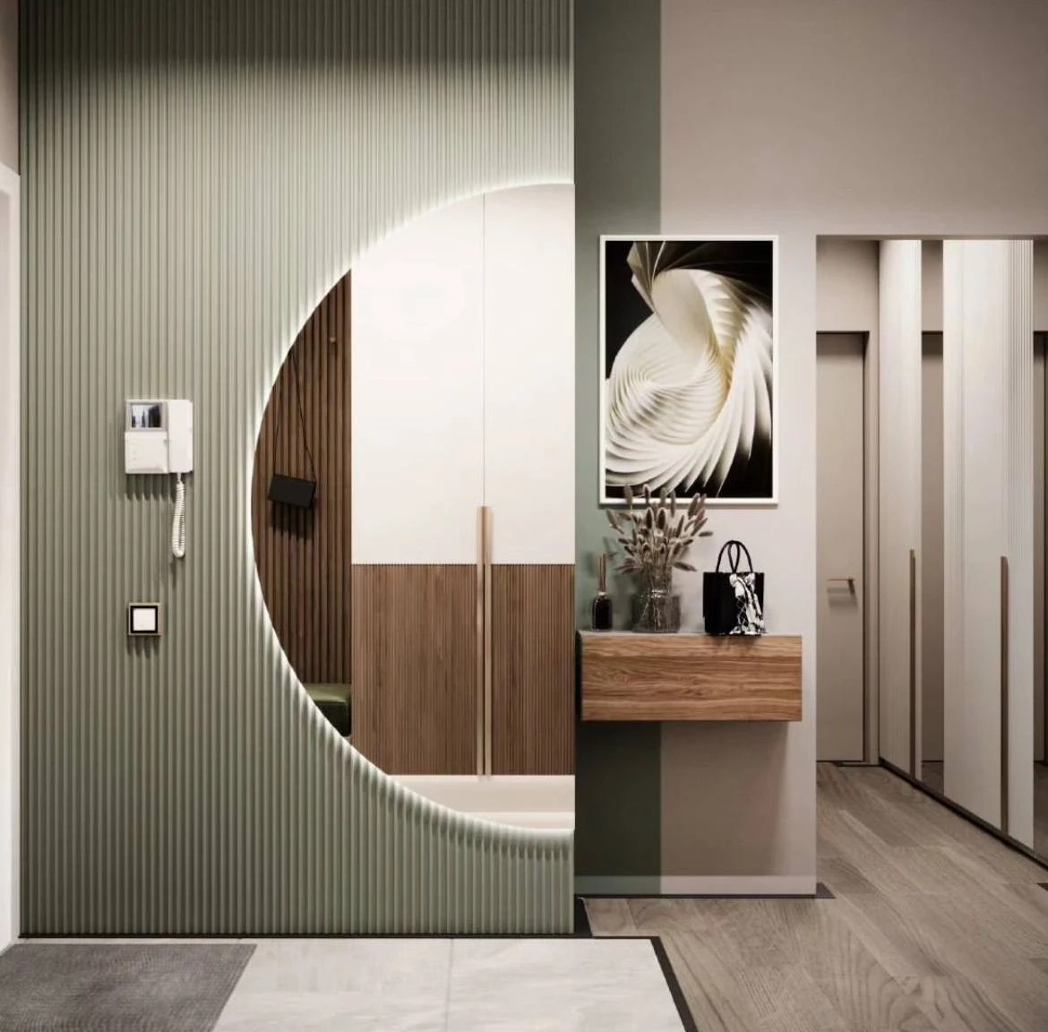 Дизайн прихожей и коридора