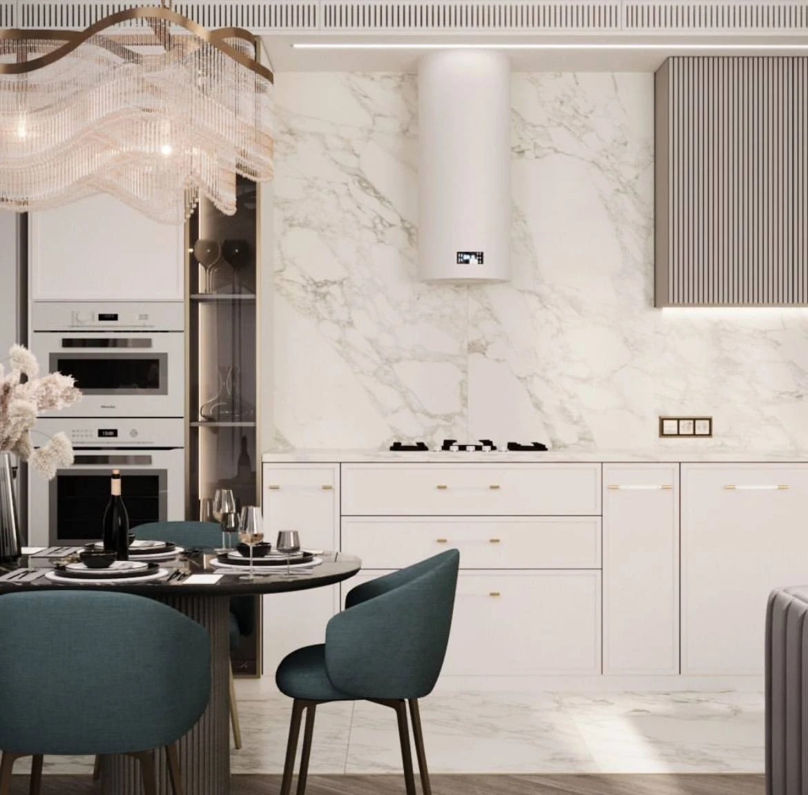 Дизайн Кухни гостиной