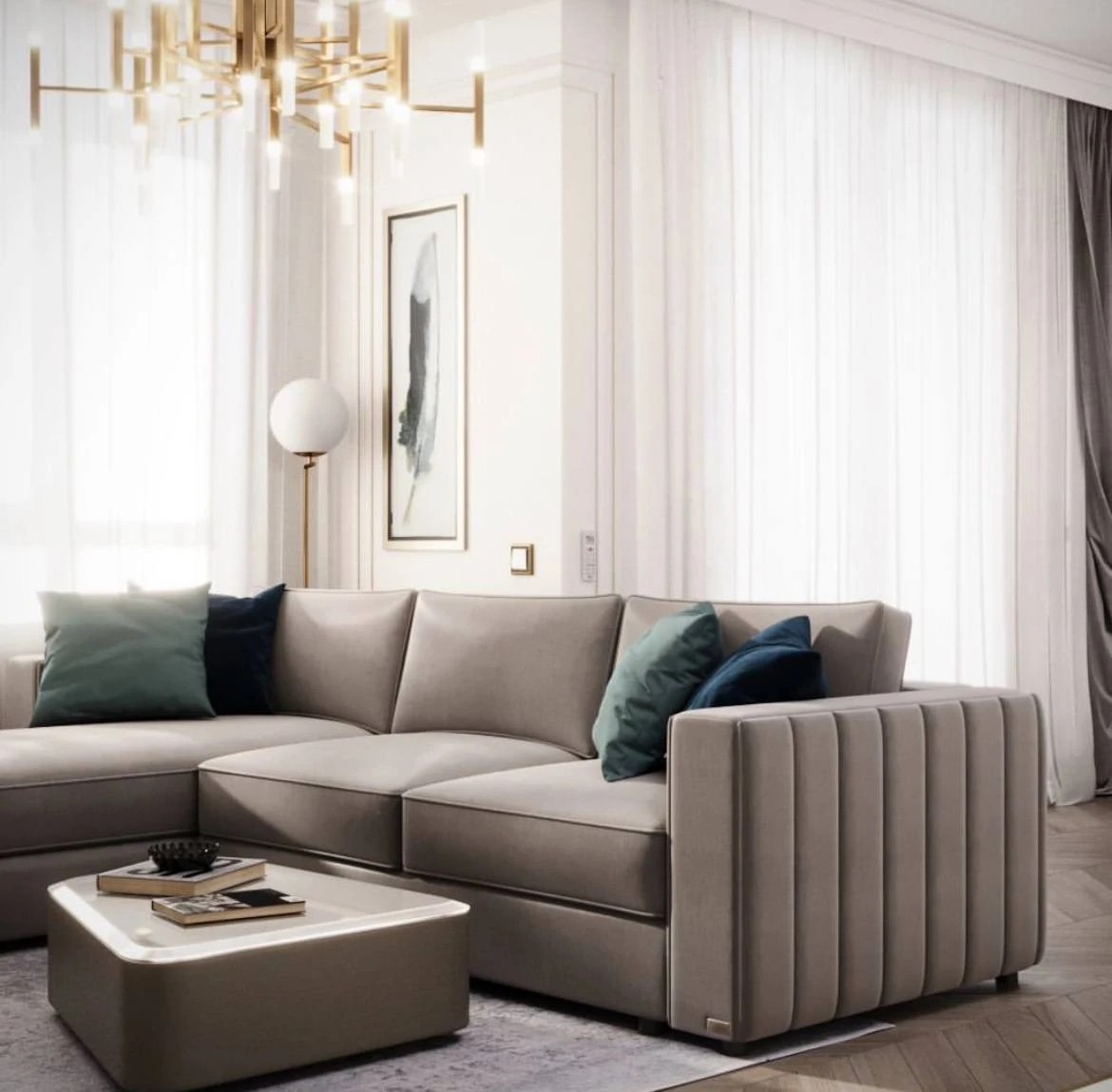 Дизайн Кухни гостиной