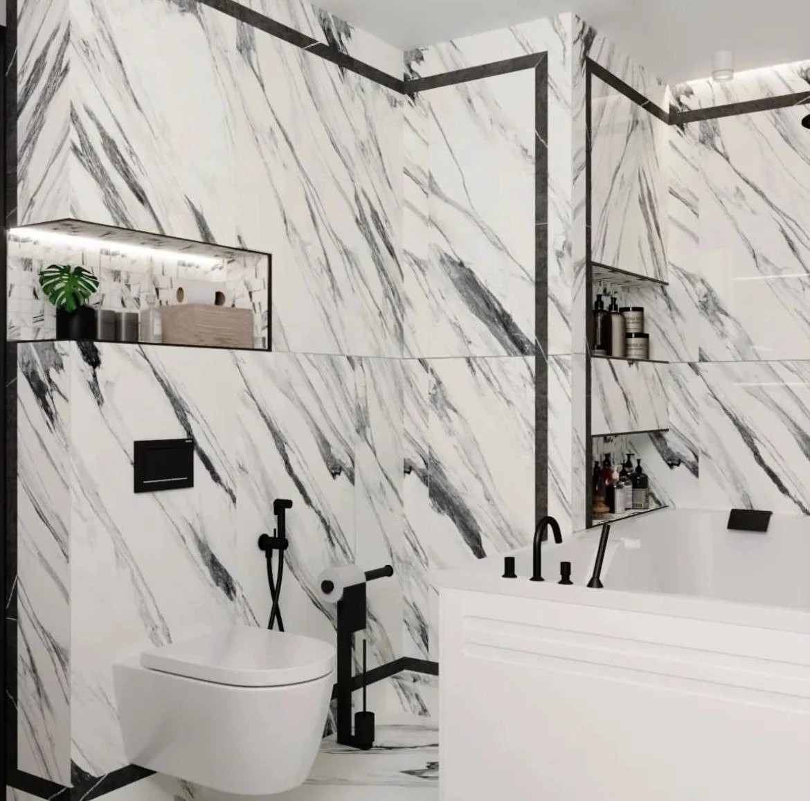 Дизайн санузла и ванной комнаты