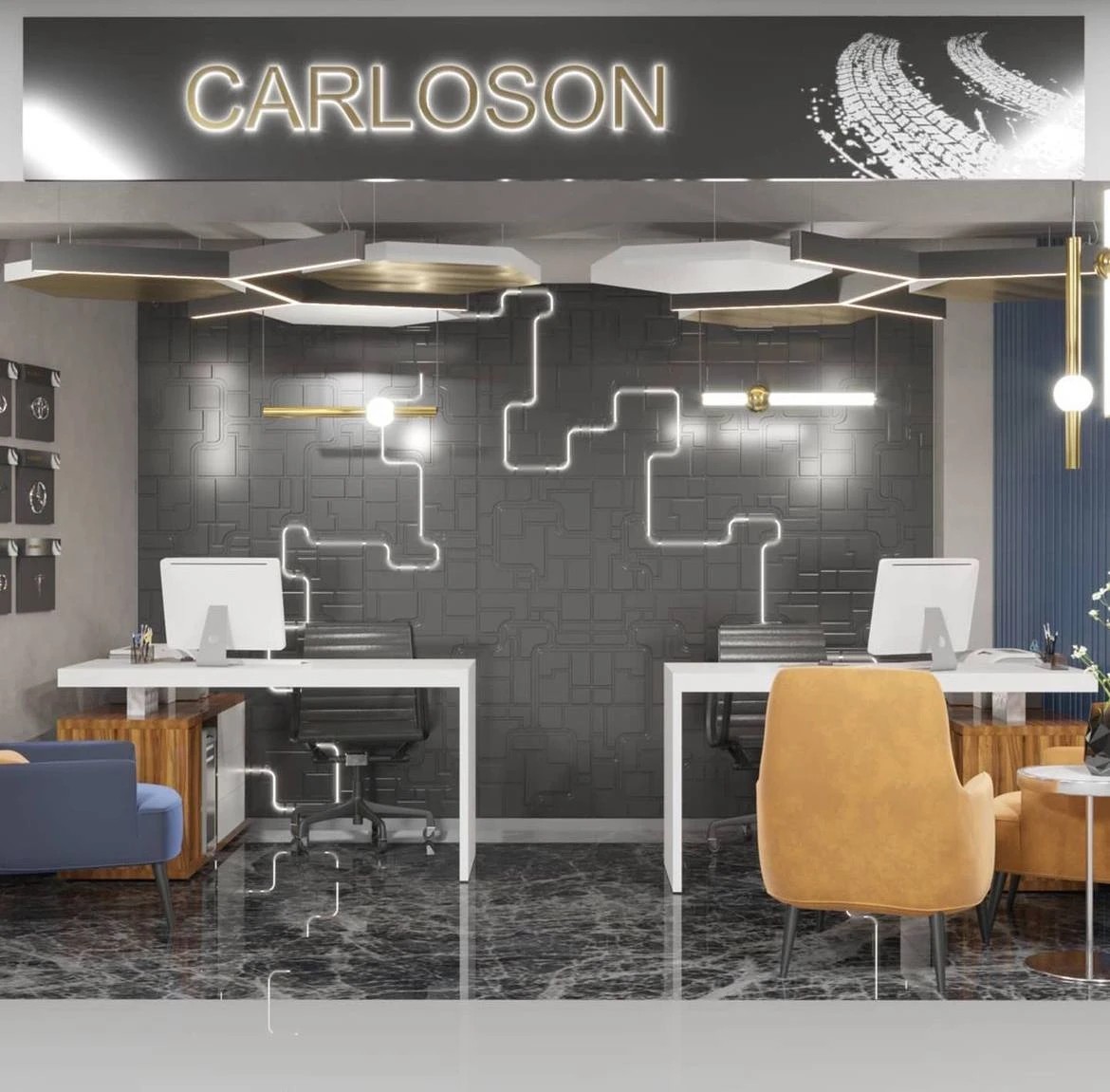 Дизайн офиса Carloson