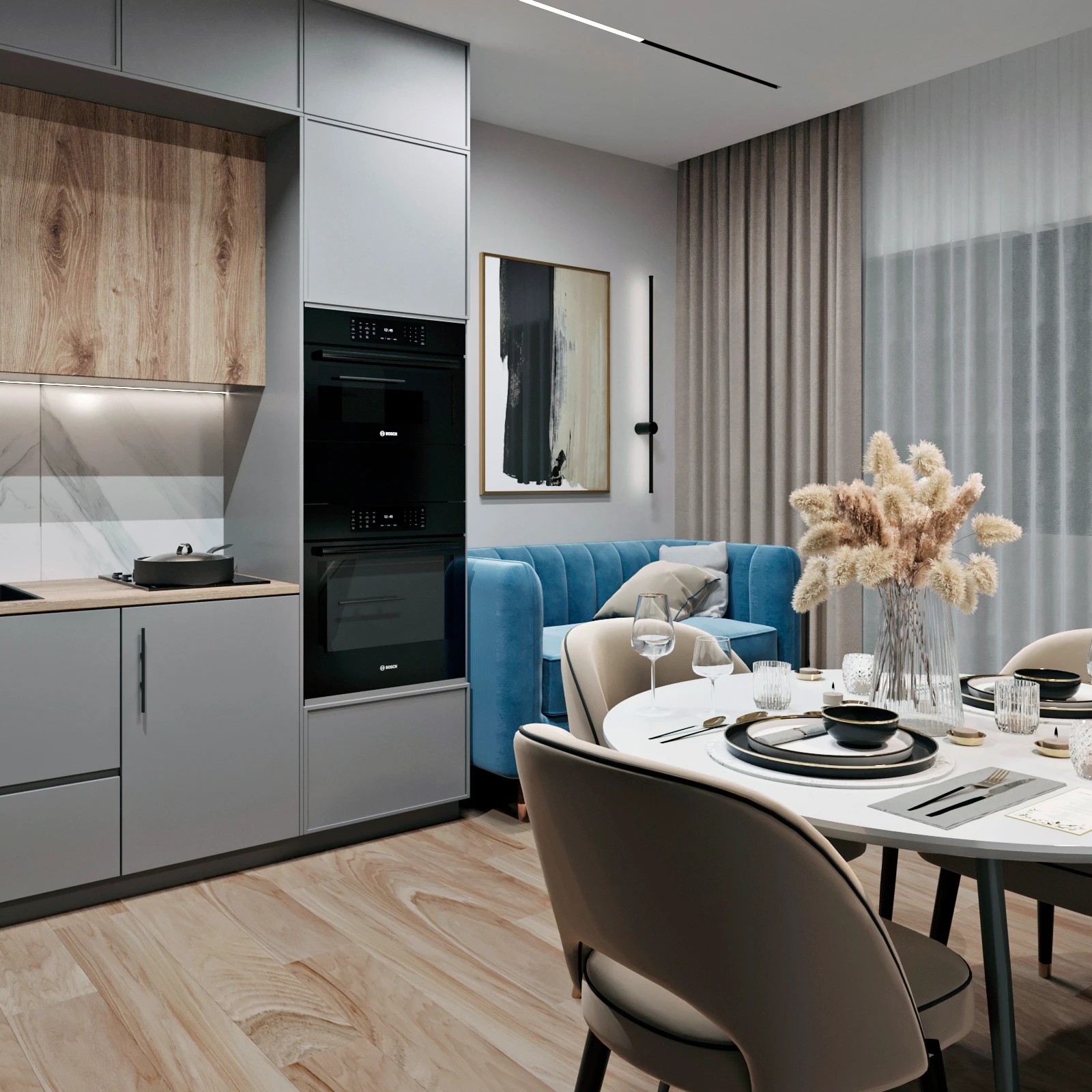 Евро-трёшка с лоджией в г. Санкт-Петербург