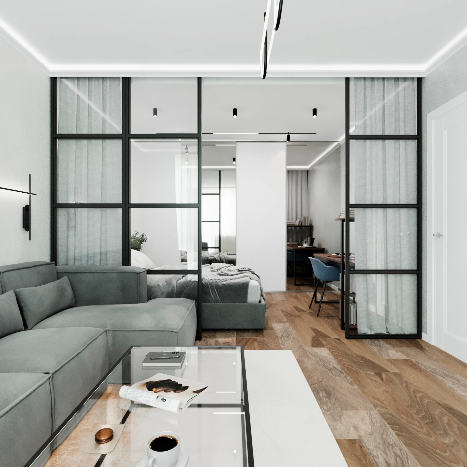 Спальня-гостиная в городе Белгород