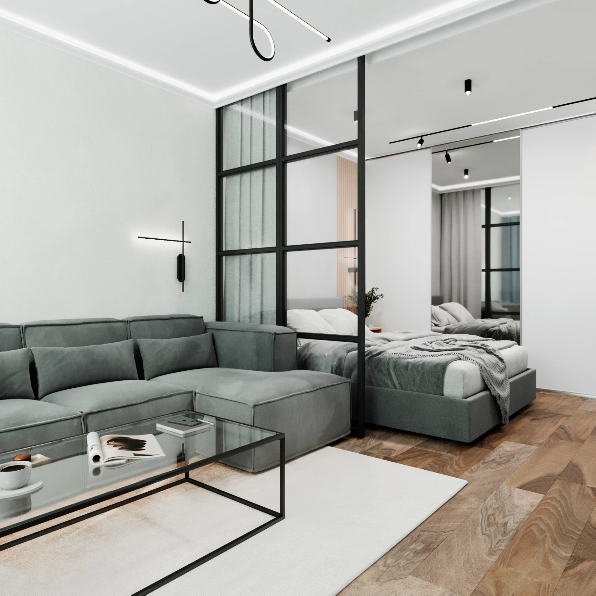 Спальня-гостиная в городе Белгород